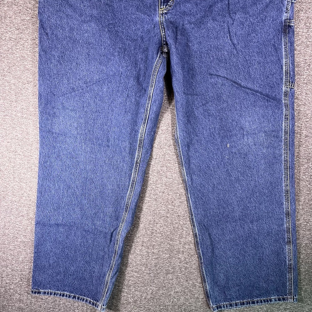 Carhartt B13 DPS Carpenter Jeans Men 41x31 Blue Loose Fit Workwear Utility Denim - Picture 7 of 14